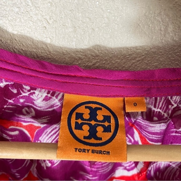 TORY BURCH Gwenna Tunic Blouse Top - Picture 7 of 9